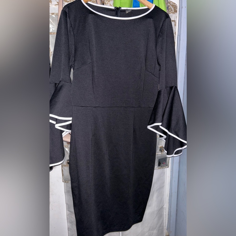 Black dress with very nice sleeves